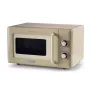 Ariete Vintage Line 3960 Vintage mikrobangų krosnelė, 800 W, talpa 20 l, 3 funkcijos, 5 gaminimo lygiai, laikmatis, smėlio spalvos