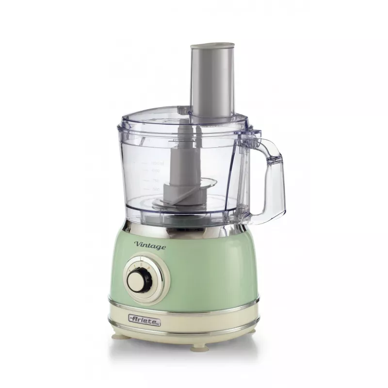 Maisto smulkintuvas ARIETE Vintage Line 1781/04 — 1000 W, 2,1 L, žalias
