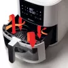 Ariete 4630 karšto oro gruzdintuvė 9L, 1300W, Talpa 9L, Maisto talpa 2,5kg, 8 iš anksto nustatytos programos, Temperatūra iki 200°, Skaidrus krepšys gaminimo kontrolei, Balta