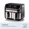 Hot air fryer Ariete 4625/00 9 L 2100 W Black Silver