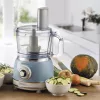 Virtuvinis kombainas ARIETE Vintage Line 1781/05 — 1000 W, 2,1 L dubuo, rotacinė reguliavimo rankenėlė, nerūdijančiojo plieno peilis, mėlynas