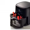 Ariete 4630 Oro gruzdintuvė 9L, 1300W, Talpa 9L, Gaminimo talpa 2,5kg, 8 iš anksto nustatytos programos, Temperatūra iki 200°, Skaidrus krepšys gaminimo stebėjimui, Juoda