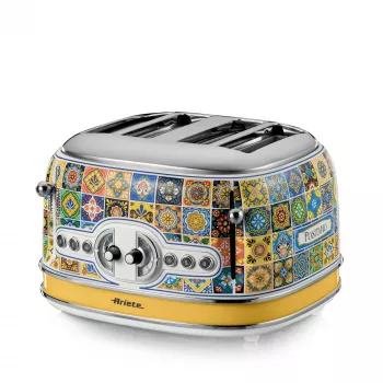 Skrudintuvas ARIETE Positano 4 riekėms, 1630 W, įvairiaspalvė apdaila