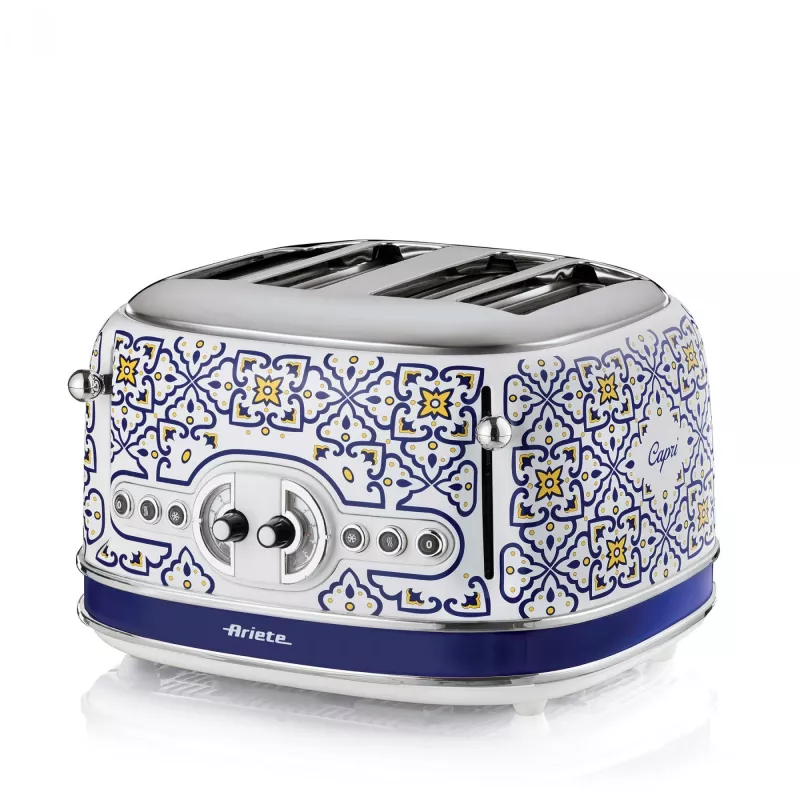 Skrudintuvas ARIETE Capri 4 riekėms, 1630 W, baltas / įvairiaspalvis