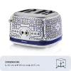Skrudintuvas ARIETE Capri 4 riekėms, 1630 W, baltas / įvairiaspalvis