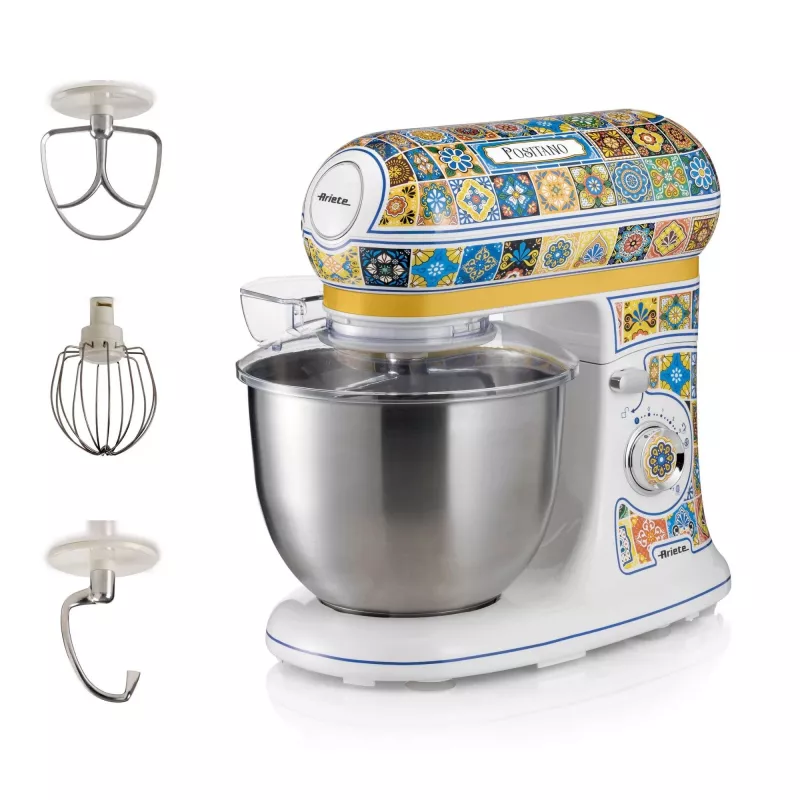 Stovas maišytuvas Ariete 1588/0P 1200 W Daugiaspalvis Geltonas