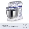 Ariete 1588 Capri maišytuvas, planetarinis, 7 greičiai, 2400 W, 5,5 litro, nerūdijančio plieno dubuo