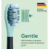Pakaitinių dantų šepetėlio galvučių rinkinys Beurer SC Premium Protection Plus Green Planet — juodos, 4 vnt.