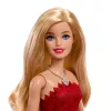 Barbie Mattel 80-ojo jubiliejaus rubino raudonumo šventinė mados lėlė, vilkinti raudoną suknelę su aksesuarais
