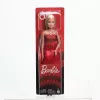Barbie Mattel 80-ojo jubiliejaus rubino raudonumo šventinė mados lėlė, vilkinti raudoną suknelę su aksesuarais