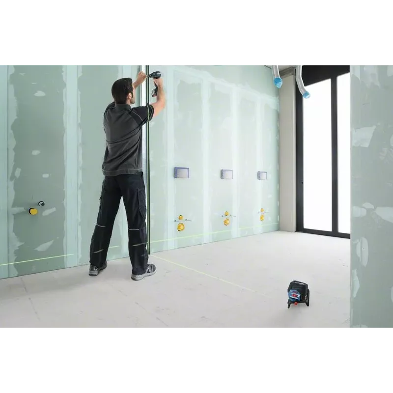 Bosch GCL 2-50 CG PROFESSIONAL linijinis/taškinis lazerinis nivelyras 20 m