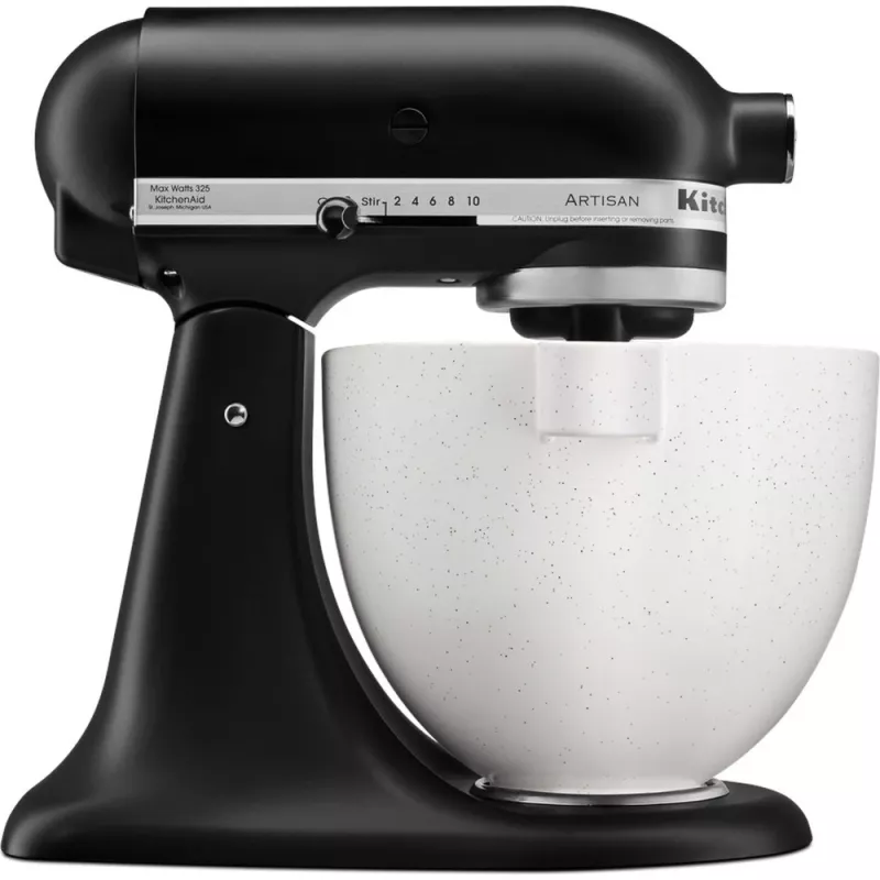 KitchenAid 5KSM125EBM virtuvinis kombainas 300 W 4,8 L Juodas