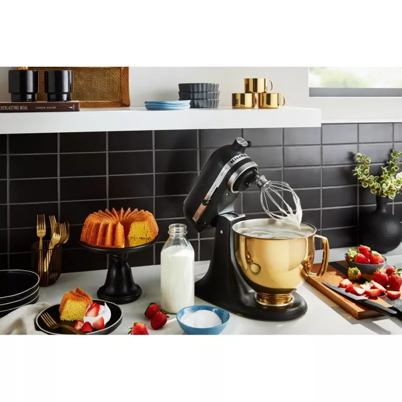 KitchenAid 5KSM125EBM virtuvinis kombainas 300 W 4,8 L Juodas