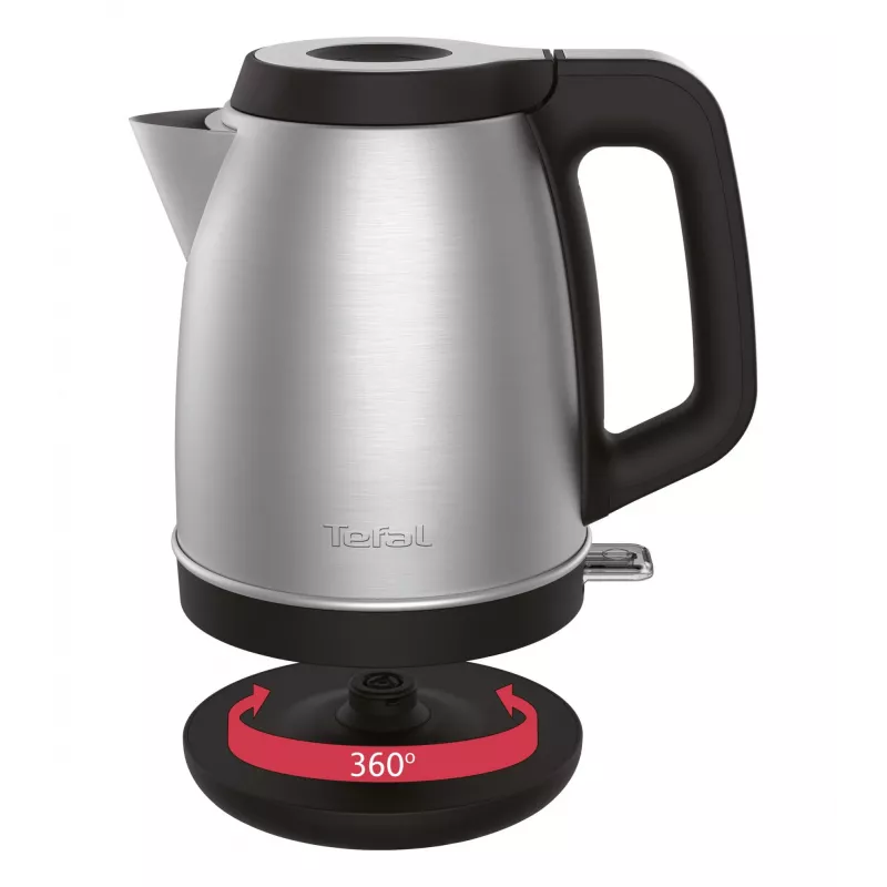 Tefal KI280D elektrinis virdulys 1,7 L 2400 W juoda, nerūdijantis plienas