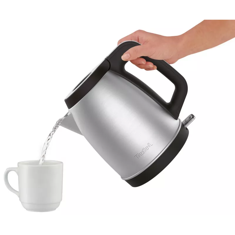 Tefal KI280D elektrinis virdulys 1,7 L 2400 W juoda, nerūdijantis plienas
