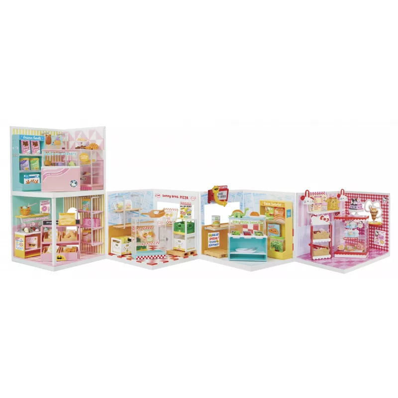 Miniverse Make It Mini SANRIO žaidimų rinkinys, Namas, 8 m., Daugiaspalvis, Plastikinis