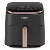 Cosori Turbo Blaze Chef Edition Single 6 L Stovimas 1725 W Karšto oro gruzdintuvė Juoda, Rožinis auksas