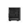 PC korpusas DeepCool MATREXX55 V4 C Midi Tower Juoda — grūdintas stiklas, ATX/microATX palaikymas, USB-C, maks. GPU 370 mm