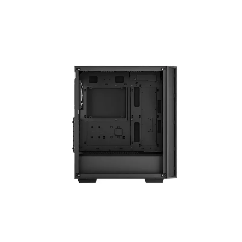 PC korpusas DeepCool MATREXX55 V4 C Midi Tower Juoda — grūdintas stiklas, ATX/microATX palaikymas, USB-C, maks. GPU 370 mm