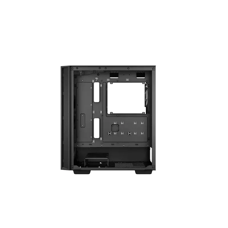 PC korpusas DeepCool MATREXX55 V4 C Midi Tower Juoda — grūdintas stiklas, ATX/microATX palaikymas, USB-C, maks. GPU 370 mm