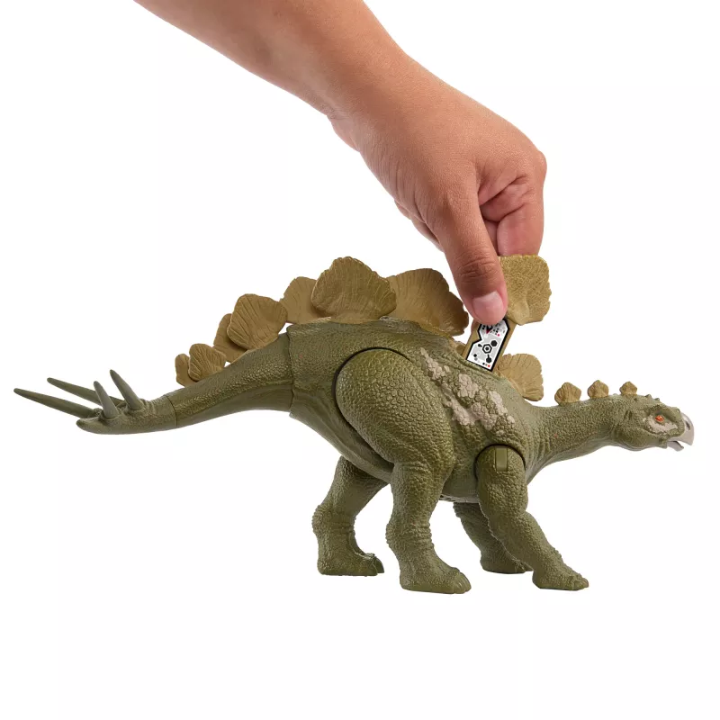 Kolekcinė veiksmo figūrėlė Mattel Jurassic World WILD ROAR Hesperosaurus