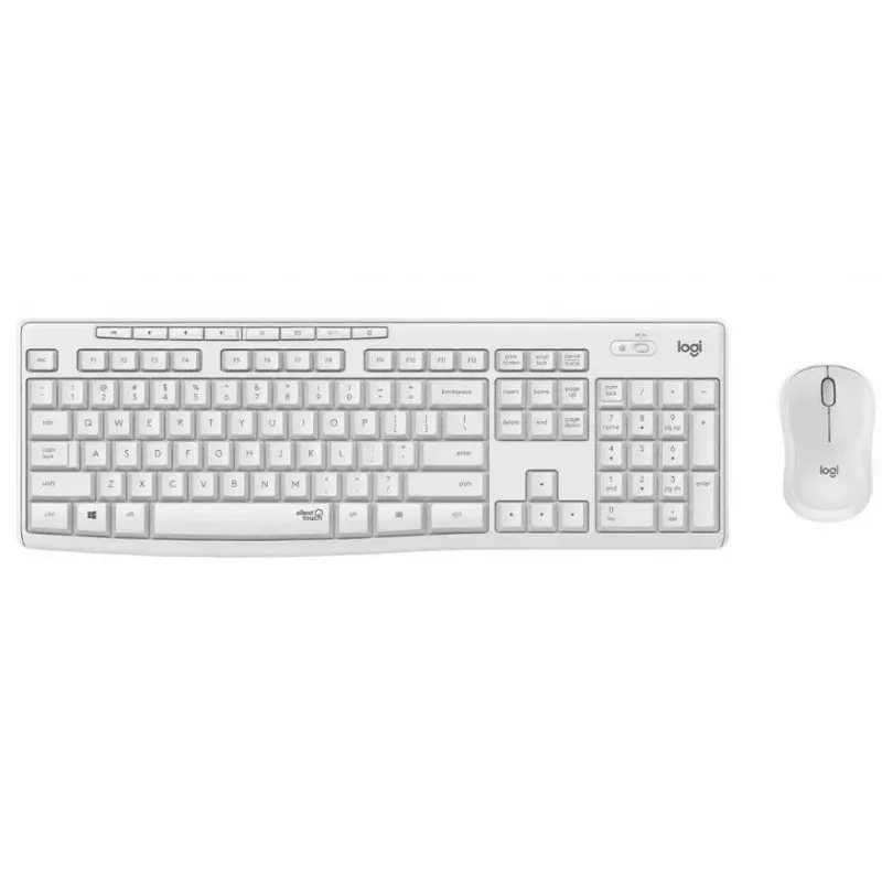 Logitech MK295 Silent Wireless Combo klaviatūra RF belaidė QWERTY US International balta