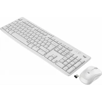 Logitech MK295 Silent Wireless Combo klaviatūra RF belaidė QWERTY US International balta