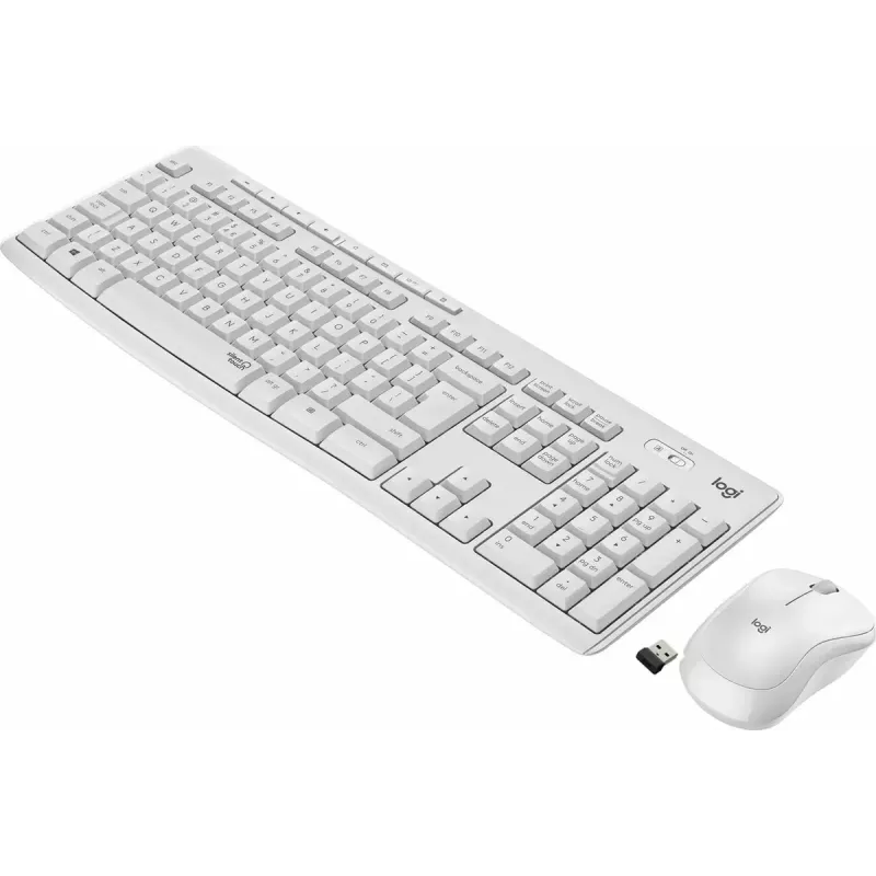 Logitech MK295 Silent Wireless Combo klaviatūra RF belaidė QWERTY US International balta