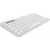Logitech Pebble Keys 2 K380s klaviatūra universali RF belaidė Bluetooth QWERTY danų suomių norvegų švedų balta