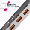 Canyon DS-13 USB Type-C šakotuvas 5000 Mbit/s HDMI USB 3.2