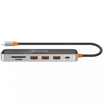 Canyon DS-13 USB Type-C šakotuvas 5000 Mbit/s HDMI USB 3.2