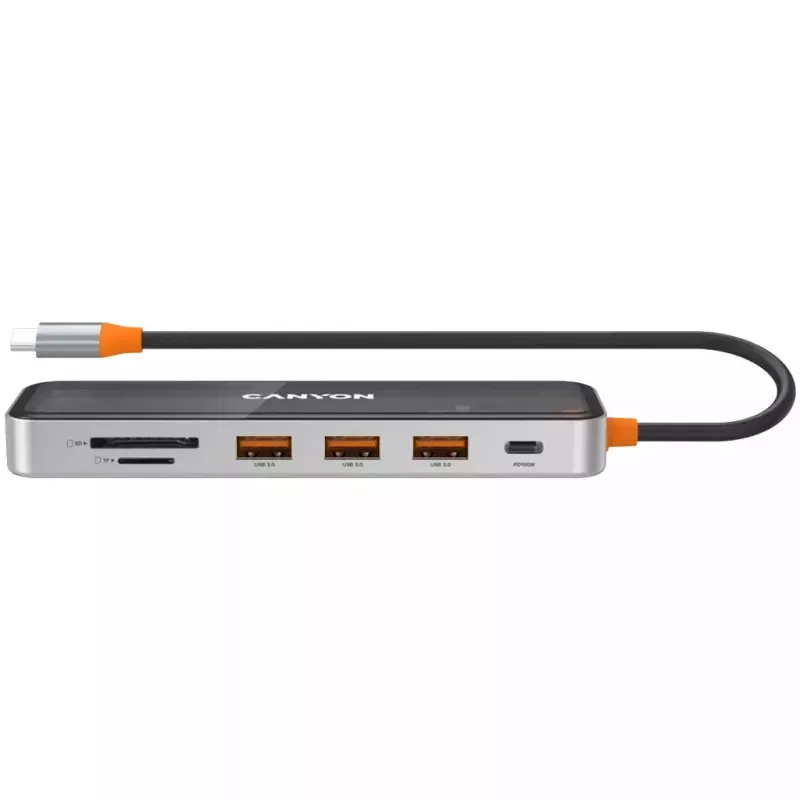 Canyon DS-13 USB Type-C šakotuvas 5000 Mbit/s HDMI USB 3.2