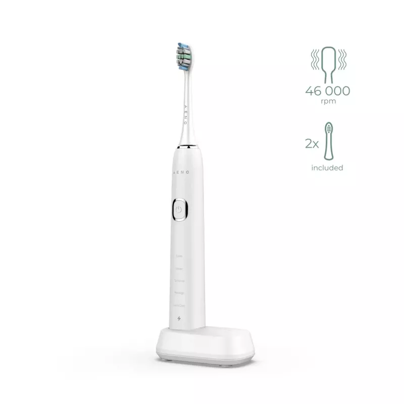 Sonic Electric Toothbrush AENO DB5 White 5 Modes Wireless Charging