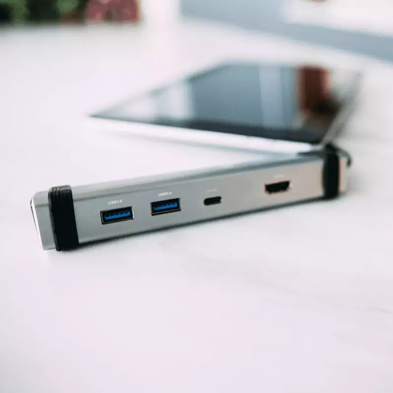 Canyon DS-3 USB 3.2 Gen 1 Type-C pilka 4K Ultra HD