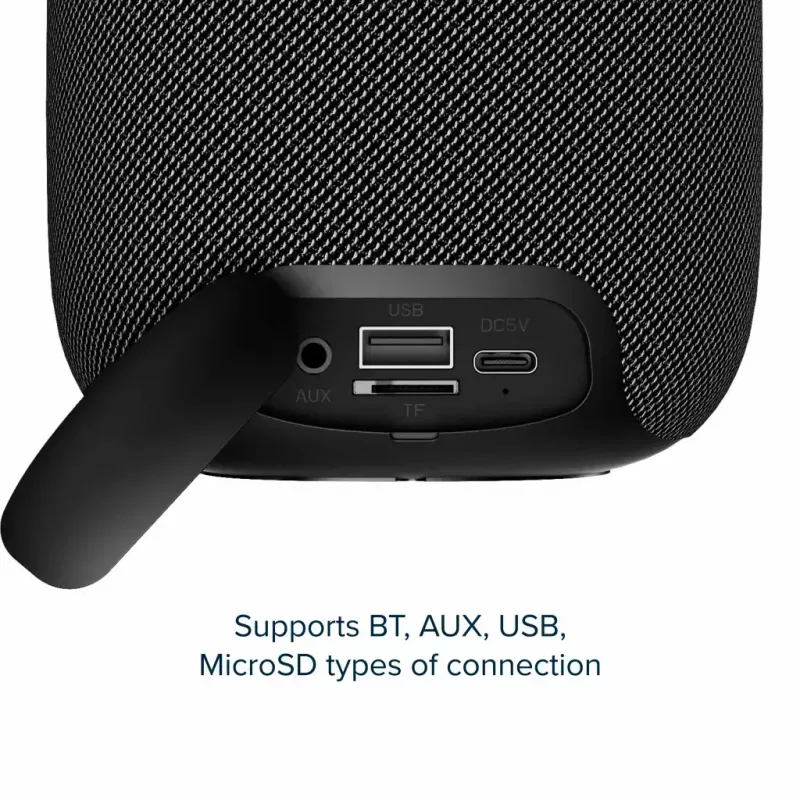 Monofoninis nešiojamasis garsiakalbis Canyon BSP-8 Burgundijos raudonumo