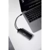 Canyon DS-15 USB 3.2 Gen 1 Type-C pilkas 100W galios tiekimo Ethernet 1 Gbps