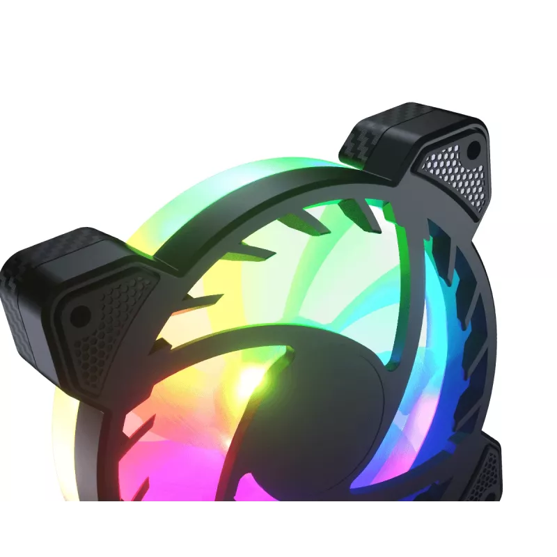 COUGAR VORTEX ARGB VX120 Kompiuterio korpuso ventiliatorius 12 cm Juoda 1 vnt.