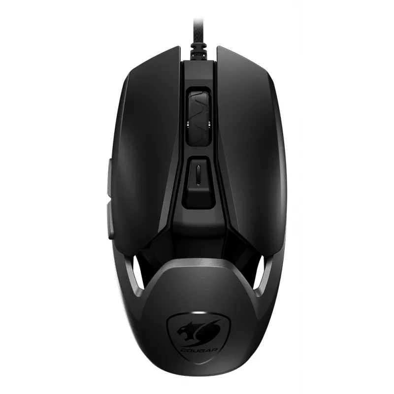 COUGAR žaidimų pelė AirBlader, laidinė, juoda, optinė, USB Type-A, 16000 DPI, juoda