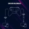 „Lorgar LRG-GP510“ belaidis žaidimų pultelis, juodas, USB, skirtas „Nintendo Switch“, asmeniniams kompiuteriams ir „Playstation 3“