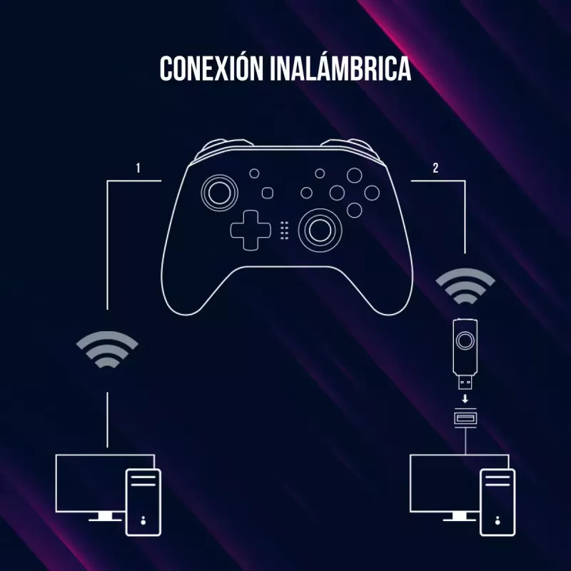 „Lorgar LRG-GP510“ belaidis žaidimų pultelis, juodas, USB, skirtas „Nintendo Switch“, asmeniniams kompiuteriams ir „Playstation 3“