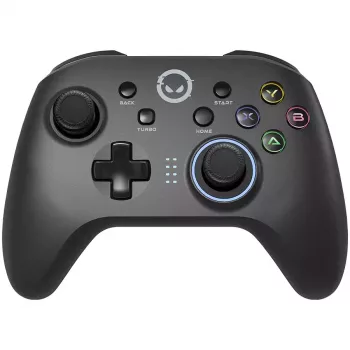 „Lorgar LRG-GP510“ belaidis žaidimų pultelis, juodas, USB, skirtas „Nintendo Switch“, asmeniniams kompiuteriams ir „Playstation 3“
