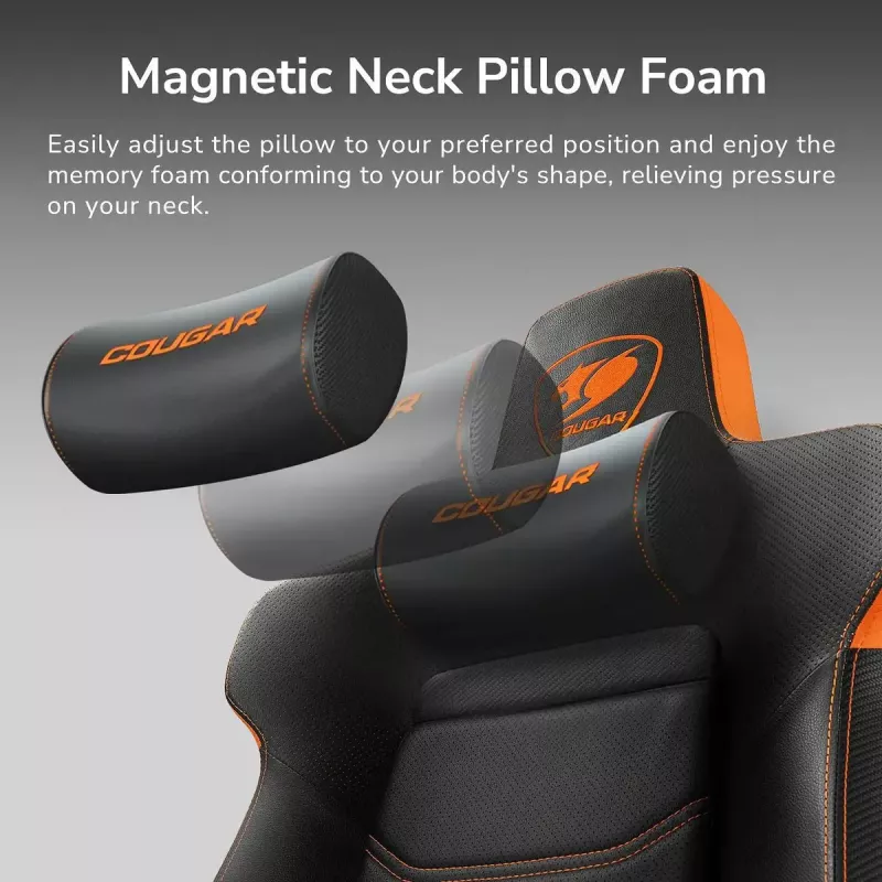 COUGAR Armor Evo CGR-EVO universali žaidimų kėdė Paminkštinta sėdynė Juoda, Oranžinė