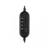 Sandberg Saver USB ausinės, laidinės, skambučiams / muzikai, 20–20 000 Hz, 65 g, ausinės, juodos