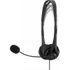 HP Stereo USB Headset G2, laidinis, biurui / skambučių centrui, 90 g, ausinės, juodos