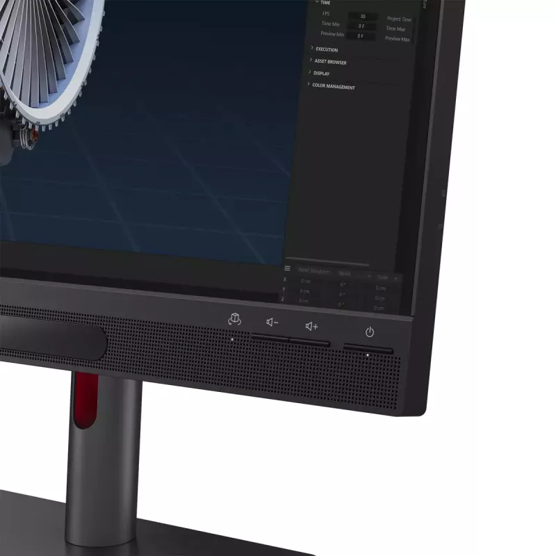 Monitorius Lenovo ThinkVision 27 27 colių 4K Ultra HD LED ekranas 3840 x 2160 pikselių