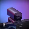 HyperX Vision S internetinė kamera, juoda, Windows 10, Windows 11, Mac OS X 10.10 Yosemite, MacOS, ChromeOS, 45 mm, 93,3 mm