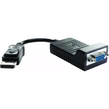 HP DisplayPort į VGA adapteris, 0,2 m, DisplayPort, VGA (D-Sub), juoda, Kinija, Windows 10, Windows 11