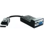 HP DisplayPort į VGA adapteris, 0,2 m, DisplayPort, VGA (D-Sub), juoda, Kinija, Windows 10, Windows 11