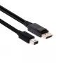 CLUB3D Mini DisplayPort į DisplayPort 1.2 M/M 2m/6.56ft 4K60Hz