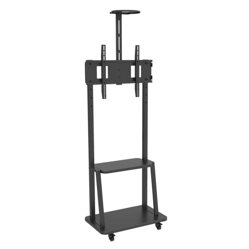 Techly ICA-TR33 reklaminio ekrano laikiklis 177,8 cm (70 colių) juodas